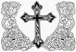 Cross tattoo idea