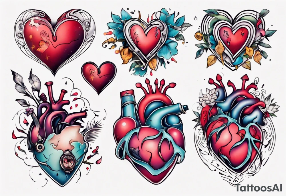 Heart tattoo idea