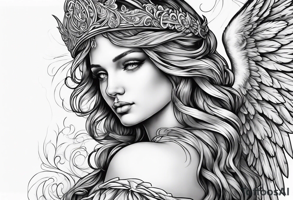 biblically accurate angels tattoo idea