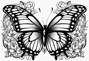 butterfly tattoo idea