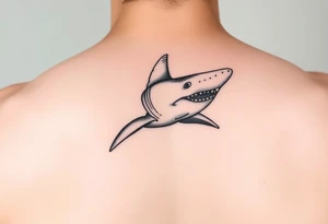 realistic hammerhead tattoo idea