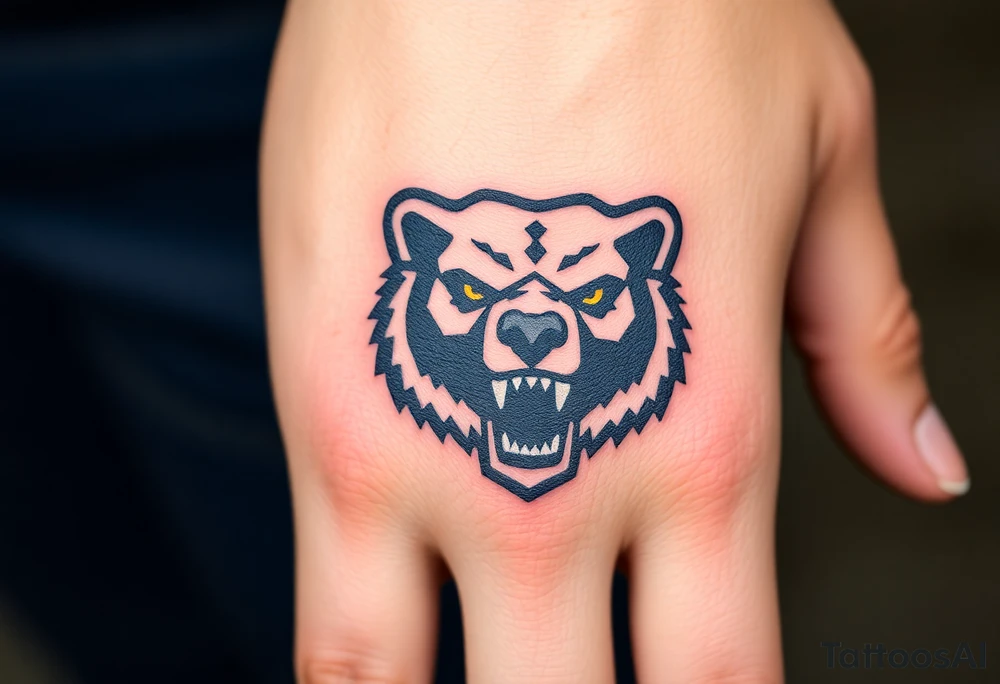 University of Northern Colorado bear mascot tattoo idea