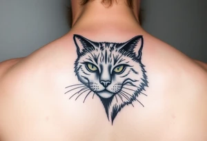 Black Cat tattoo idea