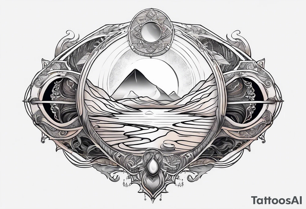 From the books dune, something representing Usul tattoo idea
