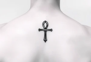 Small Ankh tattoo idea