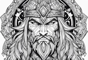 World of Warcraft Horde Holy Paladin Character tattoo tattoo idea