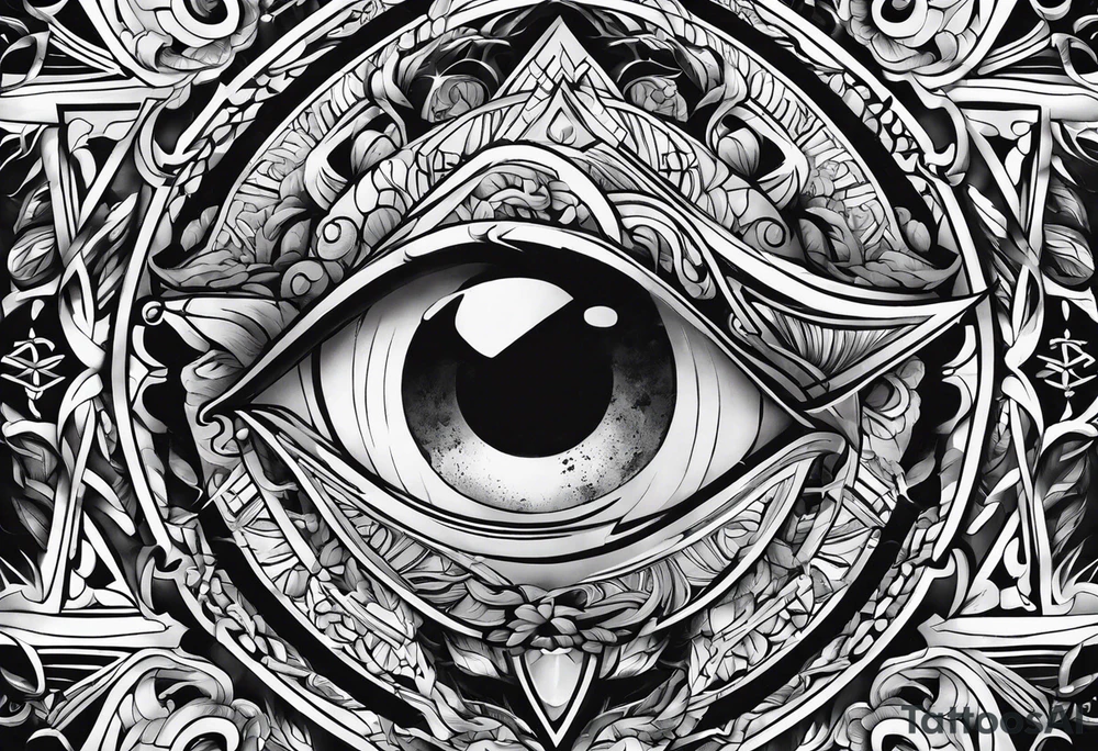 absence of logic and presence of pain tattoo idea