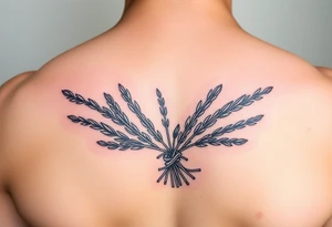 sage bundle tattoo idea