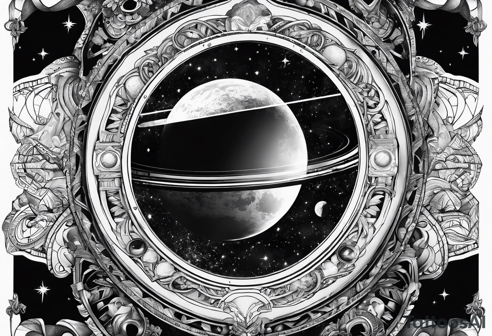 Nasa photos tattoo idea