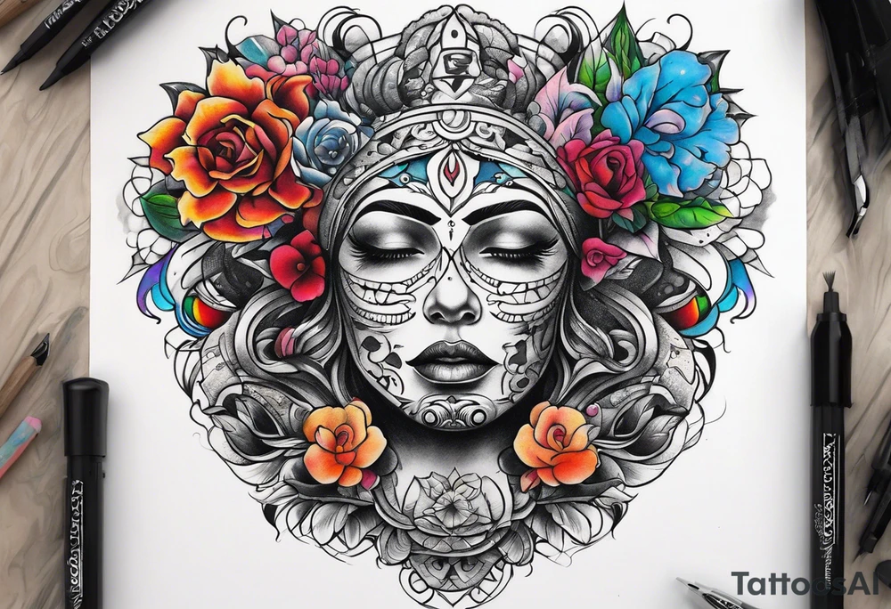 Underground tattoo idea