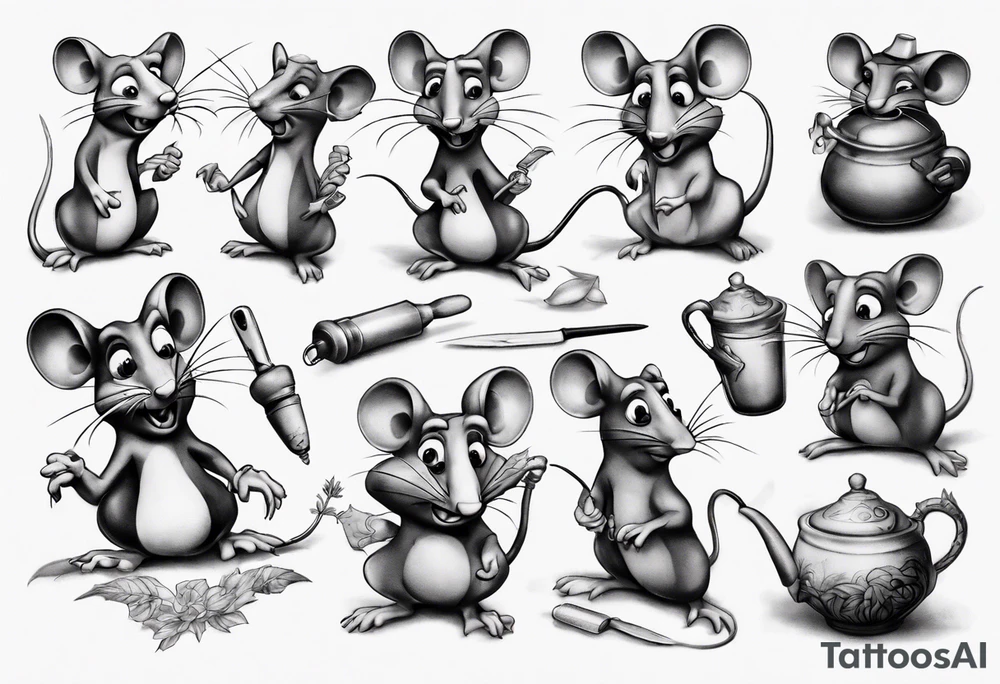 ratatouille tattoo idea