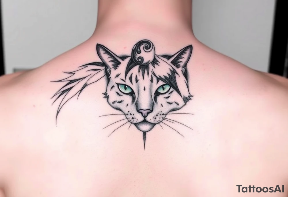 Cat tattoo idea