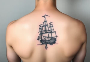Queen Anne's Revenge tattoo idea