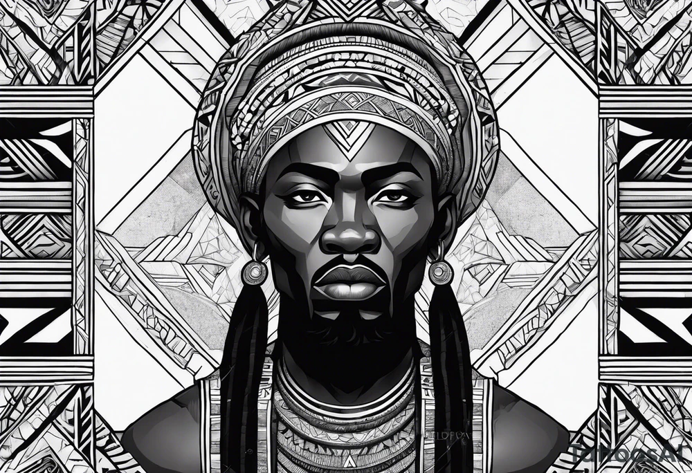 African Moses tattoo idea