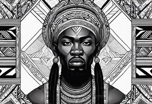 African Moses tattoo idea