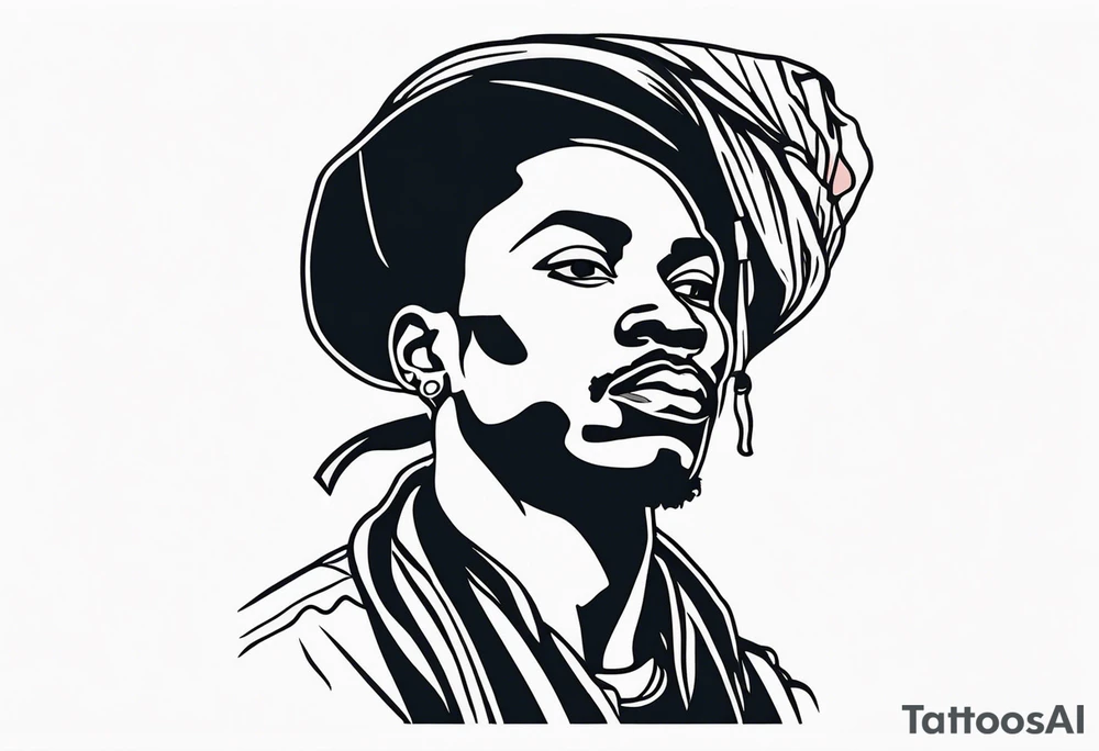 African American revolutionary tattoo tattoo idea