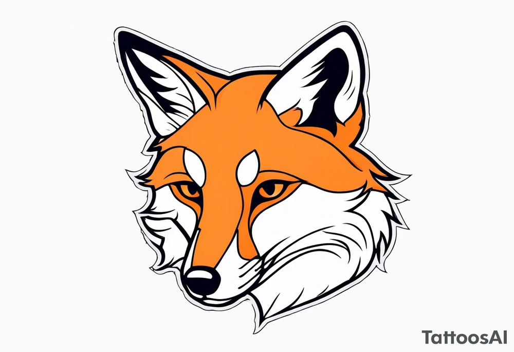 little fox tattoo idea