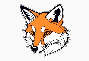 little fox tattoo idea
