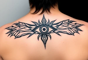 The eye of sauron tattoo idea