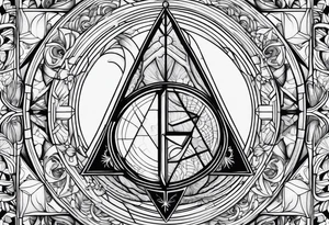 Harry Potter themed tattoo idea