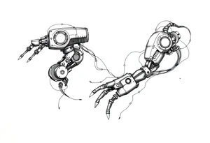 Robots, plc's, ladder logic tattoo idea