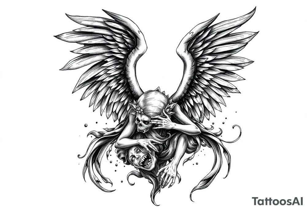 Fallen angels tattoo idea