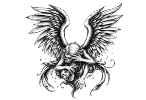Fallen angels tattoo idea
