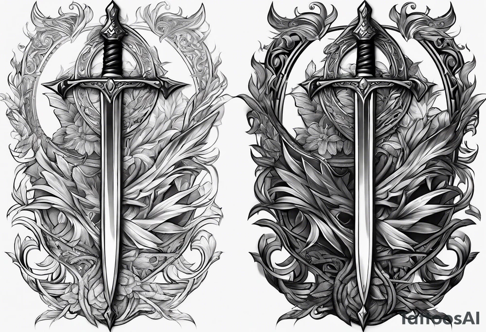 sword tattoo idea