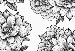 sword
sword true flower 
fine line
gentle
thin lines
l
floral design tattoo idea