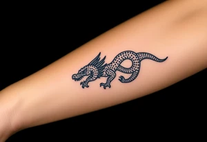 Aztec dragon tattoo idea