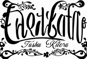 forearm tattoo lettering name of each of my dogs "Tasha Katie Kiera Zeke Pixie Bud Bear" tattoo idea