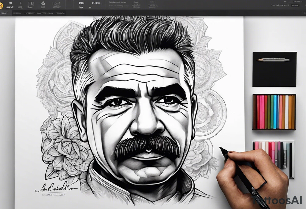 abdullah öcalan tattoo idea