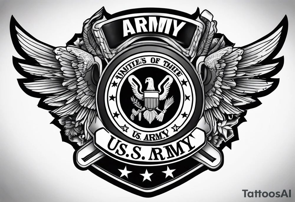 us army tattoo idea