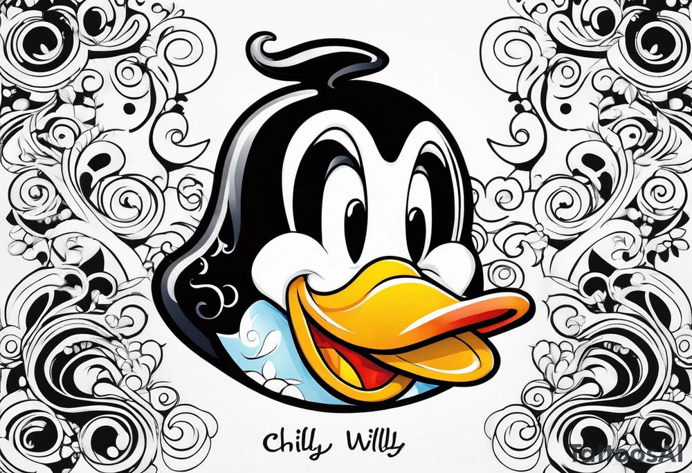chilly willy tattoo idea