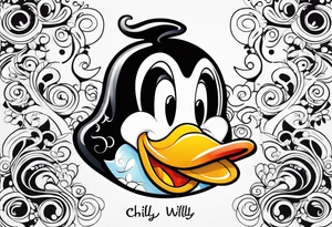 chilly willy tattoo idea