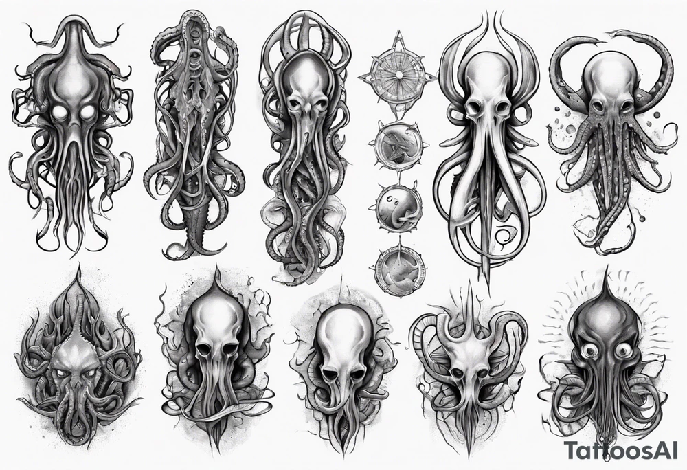 lovecraft myth tattoo for forearm tentacle +++ tattoo idea lovecraft myth tattoo for forearm tentacle +++ tattoo idea