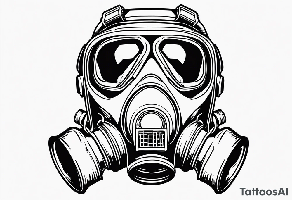 kindred gasmask tattoo idea