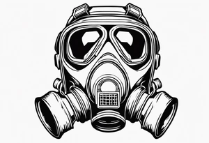 kindred gasmask tattoo idea