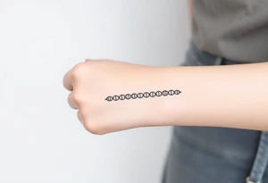 A band of scaled around the arm tattoo idea