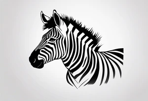 ZEBRA STIPES tattoo idea