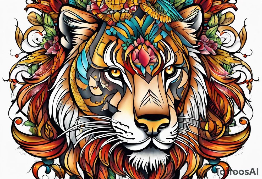 republic dominicana, animal tattoo idea