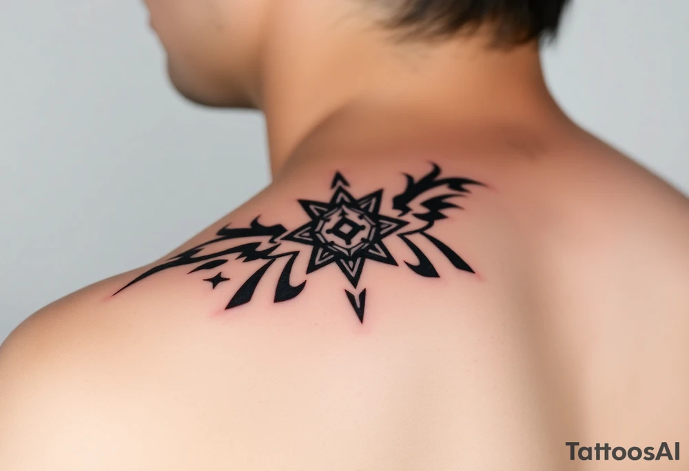 Filipino tribal shoulder tattoo tattoo idea