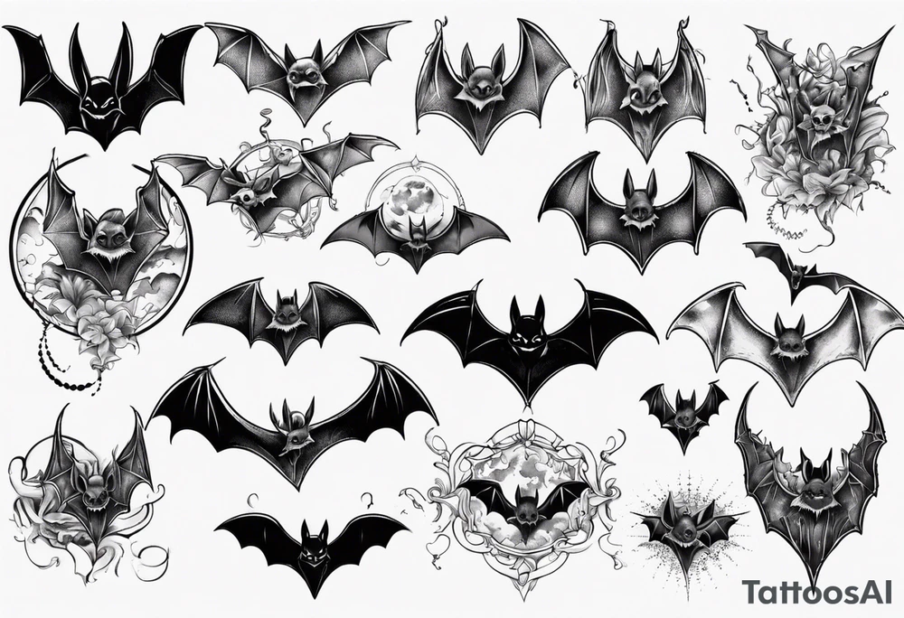 bat
hallucinating tattoo idea