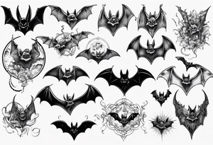 bat
hallucinating tattoo idea