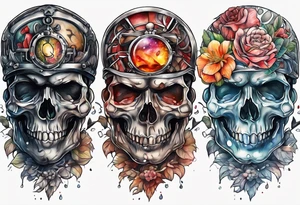 Five minute brain surgery tattoo idea