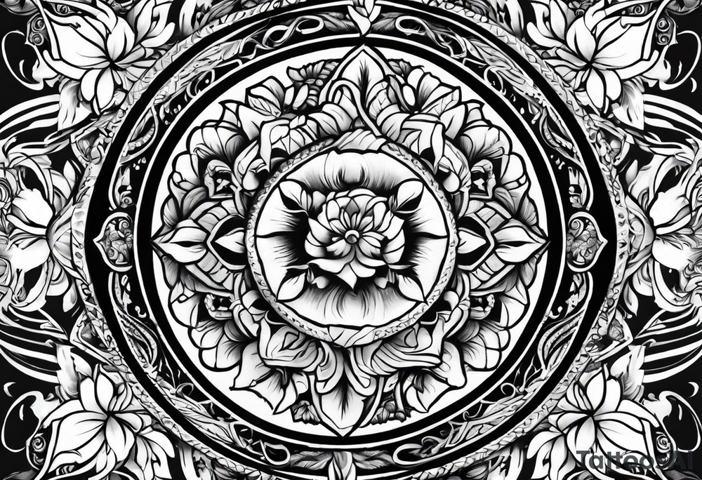 To infinity tattoo idea