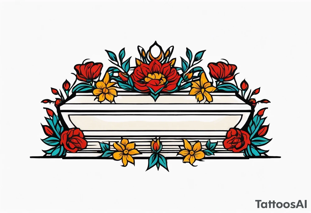 jesus tomb


vintage flowers
old school vintage simple traditional design 



bold color simple tattoo idea