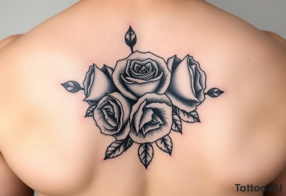 Roses tattoo idea