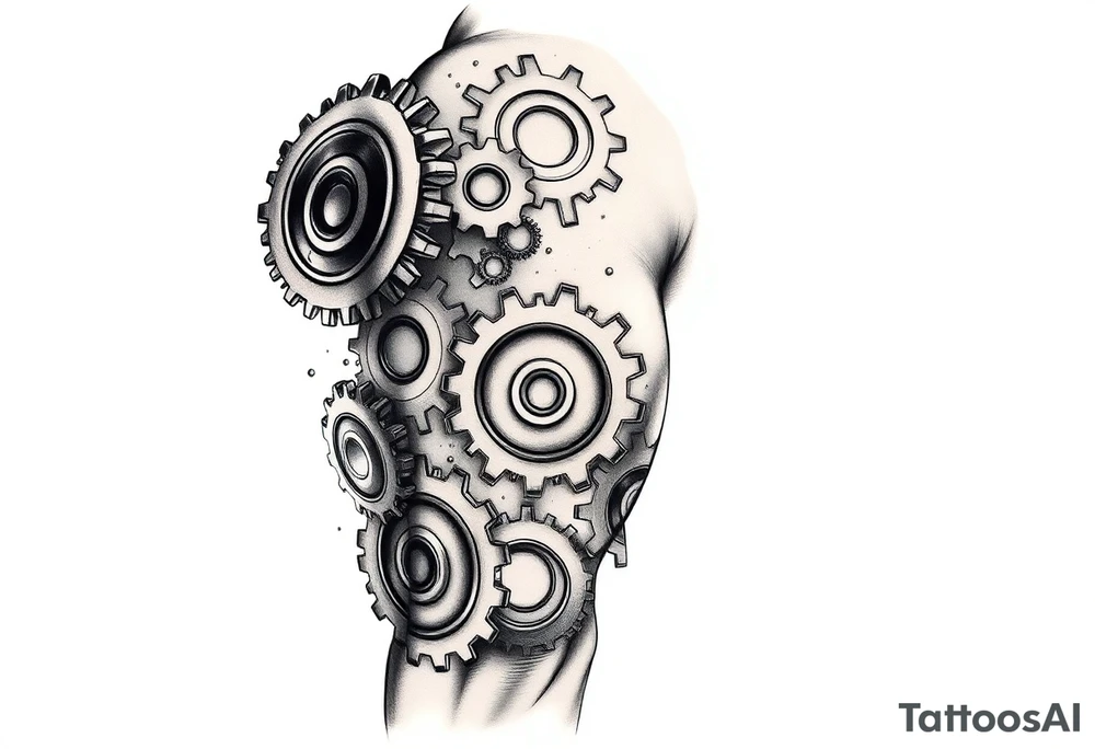 gears tattoo idea