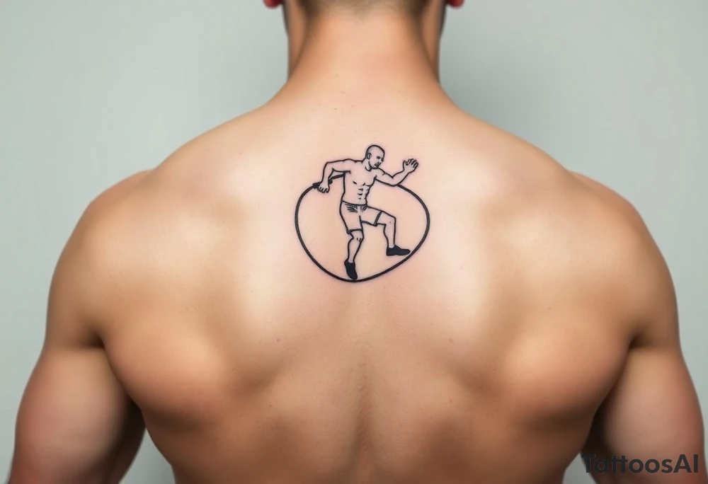 tattoo for fitness lovers, involve cardio and jumping rope tattoo idea